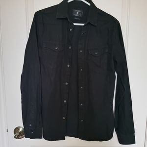 Zara men denim shirt